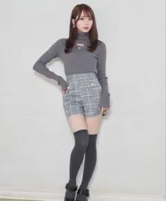 glencheck jk set up ロゼミューズ　パンツのみ