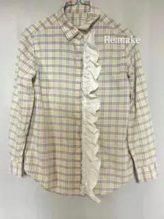 古着 リメイク シャツ