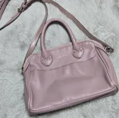 【軽量】 Legato Largo(レガートラルゴ）の ショルダーバッグ　ピンク