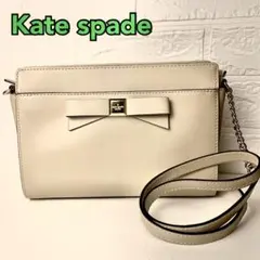 【美品】Kate spade ケイト スペード チェーンショルダーバッグ リボン