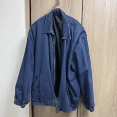 KANGOL デニムブルー ジップアップジャケット M