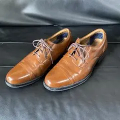 dockers ブラウンレザー レースアップシューズ