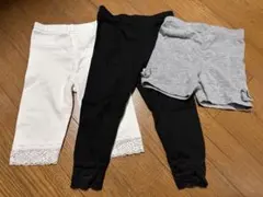 西松屋 ベビー レギンス スパッツ 3点セット