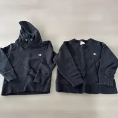 Champion ブラック パーカー & トレーナー 110