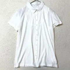 美品 ☆ blancvert ピンタックシャツブラウス M サイズ - メルカリ