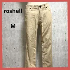 ロシェル roshell ⭐︎美品 【M】 スリム パンツ ベージュ ストレッチ