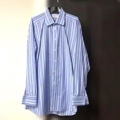 Turnbull&Asserドレスシャツ 太ストライプ42-86 ターンブル&…