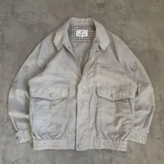 vintage ブルゾンジャケット　短丈　チェック　アメカジ　シティーボーイ