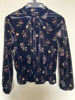 ロペピクニック　ベロア生地トップス