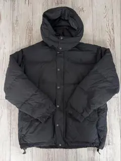 ダウンジャケット ブラック フード