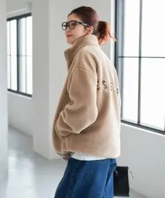 ボアブルゾン フリースジャケット