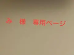 み様　専用ページ