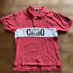 Chicago Pizza Factory ポロシャツ 赤