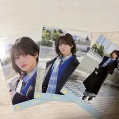 ≒JOY ニアジョイ 江角怜音 生写真 コンプ（チュウ2枚） 愛が痛かった
