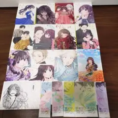 計23枚　薫る花は凛と咲く　9〜20巻特典　イラストカード　しおり