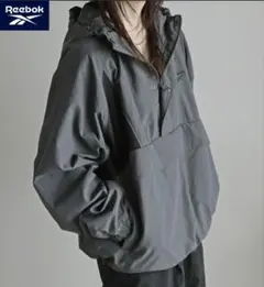 Reebok ジャケット別注スモールベクター刺繍ナイロンアノラック