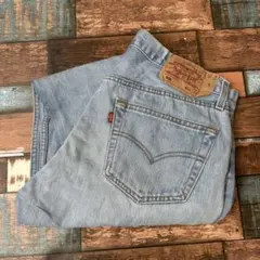 ひ*。様 ビンテージ　古着　リーバイス　501 バギー　デニムジーンズ　W34L