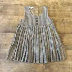 H&M チェック柄　ワンピース　入園式　卒園式　発表会　90