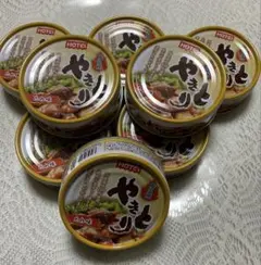 炭火焼　たれ味　やきとり缶　8缶　国産鶏　ホテイフーズのサムネイル