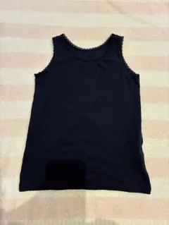 UNIQLO AIRism ネイビー キャミソール 110