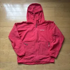 montbell Kid's 150 フード付きジャケット レッド