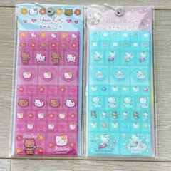 ハローキティ タイルシール 日焼けキティ ハイビスカス マーメイド 2点セット