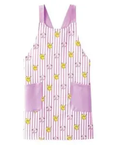☆新品☆　ポケモン　胸あてエプロン　M　男女兼用　保育士　小児科　ラベンダーのサムネイル