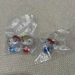 キティ最新2種まとめ売り めじるしチャーム なかよしドロップチャーム