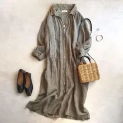 ichi-Antiquites**新品Linen Gather Skirt - メルカリ