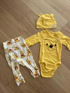 H&M くまのプーさんロンパースセット