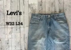 Levi's お洒落⭐︎SILVERTAB デニムW32 L34 ブルー系　古着