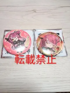 c104 ホロライブ ホロウィッチ 缶バッジ 宝鐘マリン　2個セット b