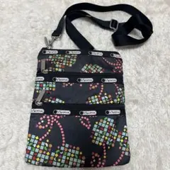 LeSportsac レスポートサック　ショルダーバッグ　ポシェット　 ナイロン