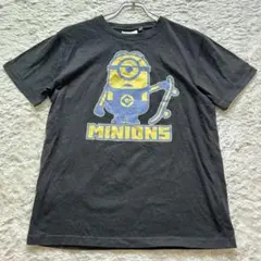 【ミニオンズ 】Tシャツ ブラック プリント M ユニセックス　黒　⭐︎のサムネイル