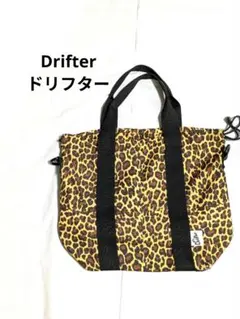 Drifter レオパード柄 ショルダーバッグ