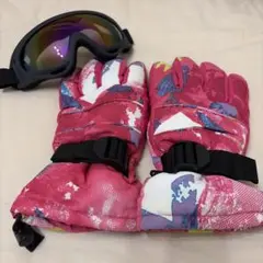 スキーグローブ・ゴーグル　レディース