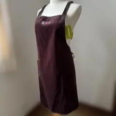 ホットマン　タオル地エプロン 刺繍入　未使用品