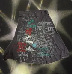 desigual y2k グランジ スカート ゴシック パンク ロックのサムネイル