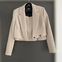 ZARA ジャケット　ミニスカートセットアップ