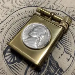 希少 オイルライター リバティコイン キーホルダー ヴィンテージ 