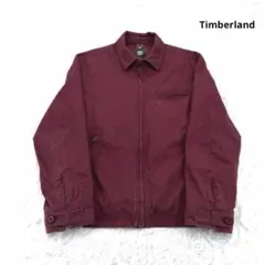 Timberland スイングトップ チンスト付き　ワインレッド M