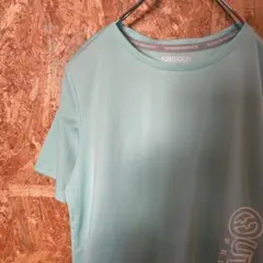 AE9506 OUT DOOR 半袖Tシャツ ライトブルー レディース L