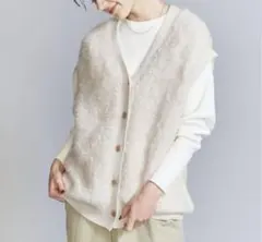 ユナイテッドアローズ アルパカブレンド シャギーベスト