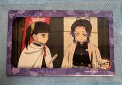 鬼滅の刃 柱とお館様ランダムスクエア缶バッジ 胡蝶しのぶ 栗花落カナヲ