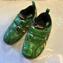 どろんこシューズ　17センチ　値下げ無し　asics 面ファスナー