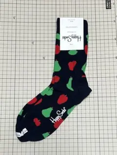 Happy Socks りんご柄ソックス 36-40
