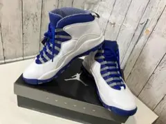 Air Jordan 10 ホワイト/ブルー