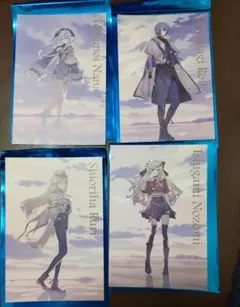 まねきねこ　にじさんじ　ポストカード　石神のぞみ　栞葉るり　珠乃井ナナ