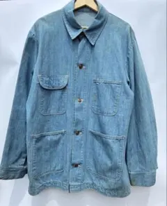 Wrangler インディゴデニム カバーオール サイズ44のサムネイル