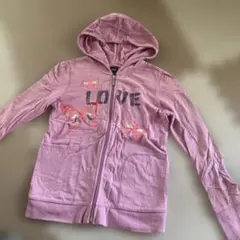 お値下げ！GapKids ピンクパープル　 フルジッパーパーカー 150cm